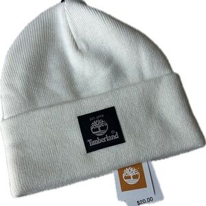 Timberland Ivory Knit Beanie